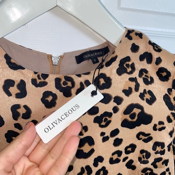 Cheetah Print Dress - Picture 4 of 4